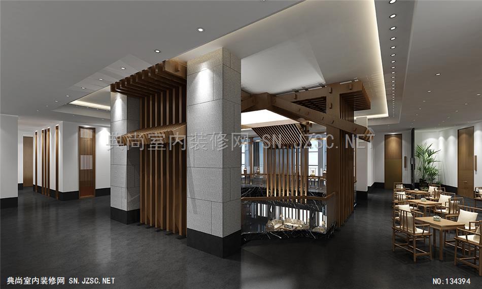 111-三味视觉 餐饮装修餐厅设计效果图