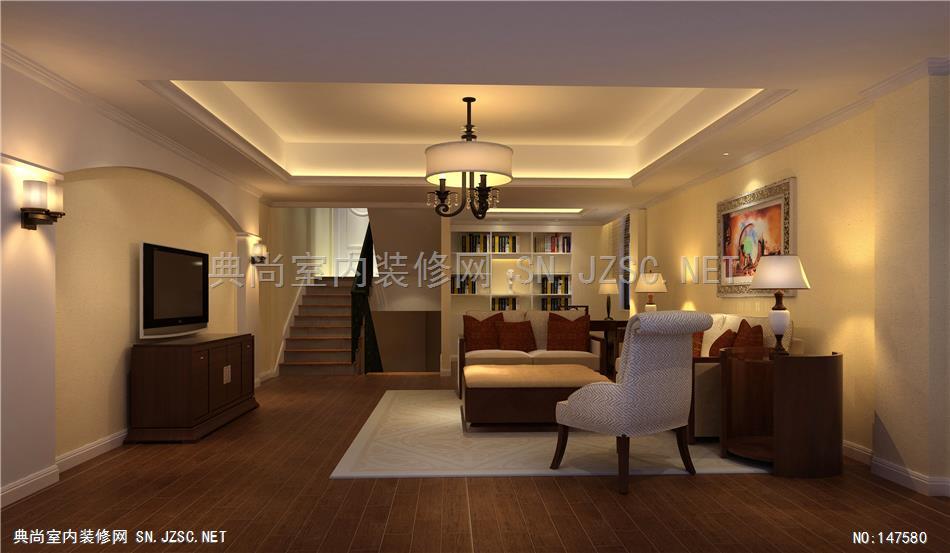 型别墅YABU上海衡山路酒店室内方案最终方案设计6